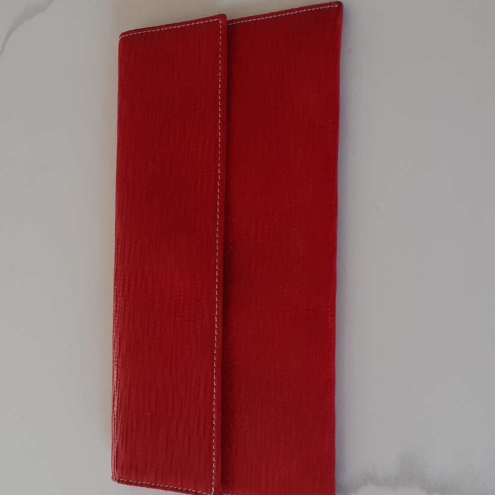 Vittoria Napoli clutch red